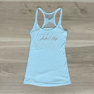 victoria’s secret “tied the knot” tank top